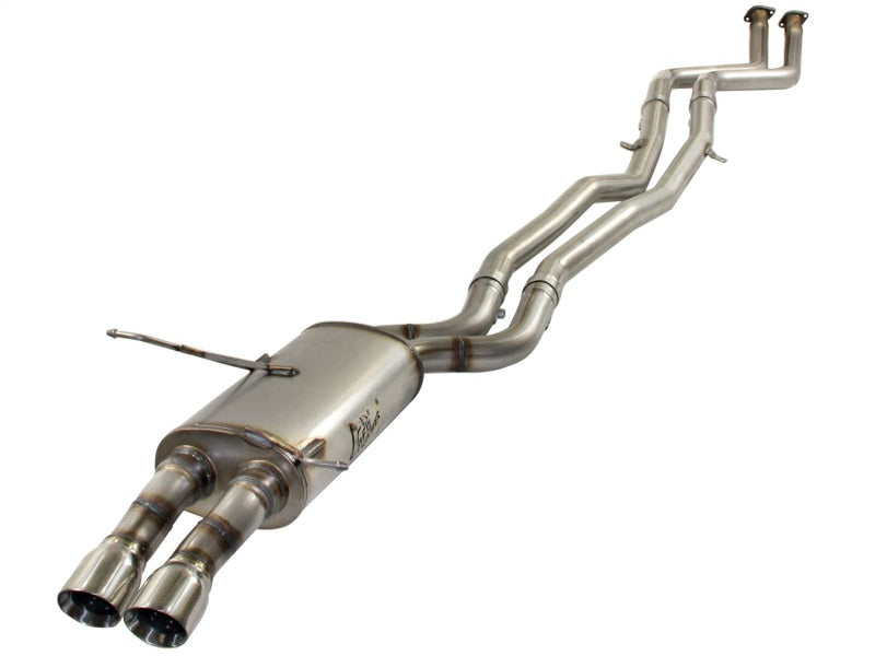 aFe MACH Force XP Exhaust Catback 409 SS 01-05 BMW 325i/ci & 330i/ci (E46) L6 2.5L/3.0L - afe49-46309