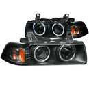 ANZO 1992-1998 BMW 3 Series E36 Projector Headlights w/ Halo Black (CCFL) G2 - anz121011