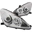 ANZO 2002-2003 Lexus Es300 Projector Headlights w/ Halo Chrome (CCFL) - anz121173