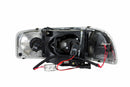 ANZO 1999-2006 Gmc Sierra 1500 Projector Headlights w/ Halo Chrome - anz111191