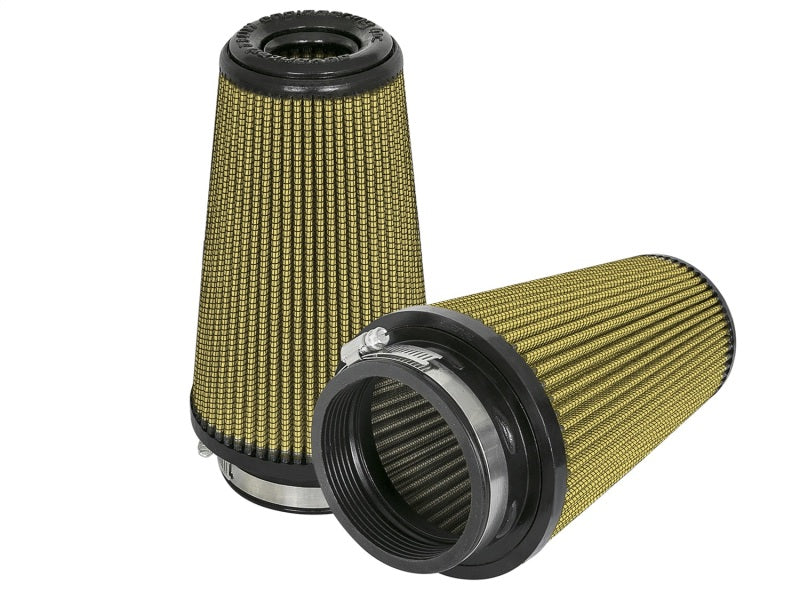 aFe Magnum FLOW Pro GUARD 7 Replacement Air Filter (Pair) F-3.5 / B-5 / T-3.5 (Inv) / H-8in. - afe72-91117-MA