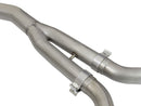 aFe MACHForce XP Exhausts Cat-Back SS-304 EXH w/ Polished Tips 15-16 Ford Mustang EcoBoost 2.3L (t) - afe49-33084-P