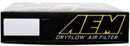 AEM 10 Ford Mustang GT 4.6L V8 12.25in OS Length x 9.625in OS Width x 2.5in H DryFlow Air Filter - aem28-20431