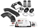 aFe MagnumFORCE 2XP Intake w/3.5in Black Steel Housing Pro DRY S Filter 2017 Ford F-150 V6-3.5L (tt) - afe51-12972-B