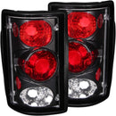 ANZO 2000-2005 Ford Excursion Taillights Black - anz211051