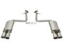 aFe Takeda 16-17 Lexus RC 200T 2.0L (t) 2in. SS Axle-Back Exhaust System w/Polished Tips - afe49-36037-P