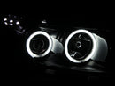 ANZO 2008-2010 Scion Xb Projector Headlights w/ Halo Black - anz121280