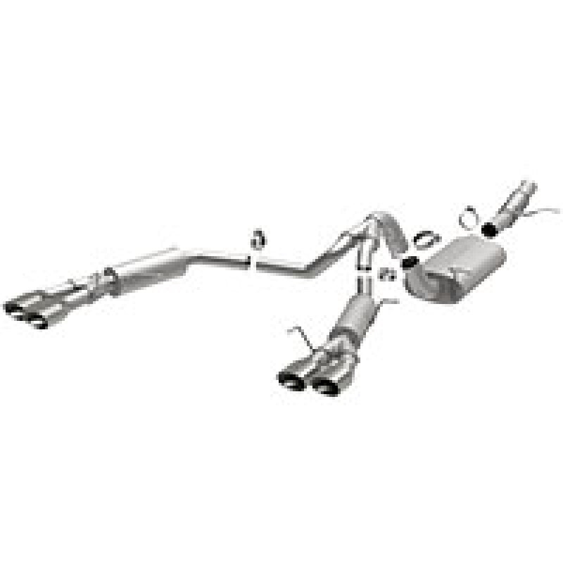 MagnaFlow 13 Cadillac Escalade V8 6.2L Dual Split Rear Exit Stainless Cat Back Perf Exhaust - mag15179