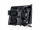 ANZO 2003-2006 Cadillac Escalade Projector Headlights w/ Halo Chrome (CCFL) (HID Compatible) - anz111176