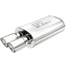 MagnaFlow Muffler W/Tip Mag SS 14X5X8 2.25/3 - mag14862