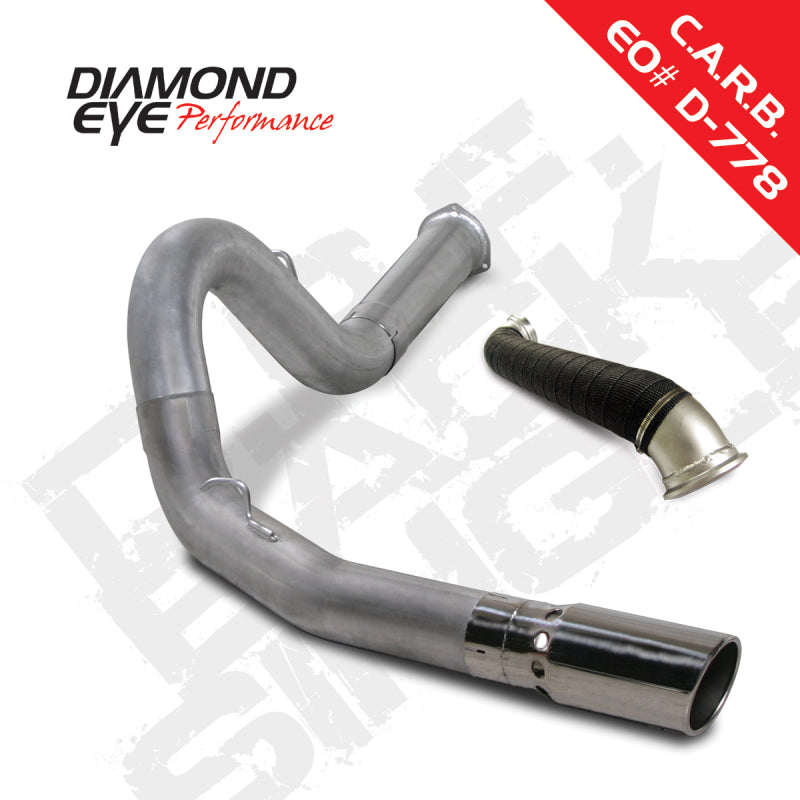 Diamond Eye KIT 5in DPF-BACK SGL w/ TDP AL 07.5-10 Chevy/GMC 6.6L Duramax 2500/3500 - depK5131A