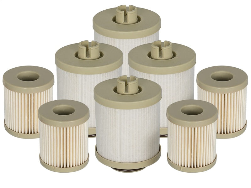 aFe Pro GUARD D2 Fuel Filter 03-07 Ford Diesel Trucks V8 6.0L (td) (4 Pack) - afe44-FF006-MB