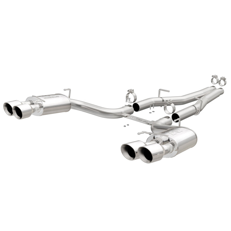 MagnaFlow Cat-Back 15-16 Maserati Ghibli 3.0L V6 SS Sport Series Quad Tips - mag19250