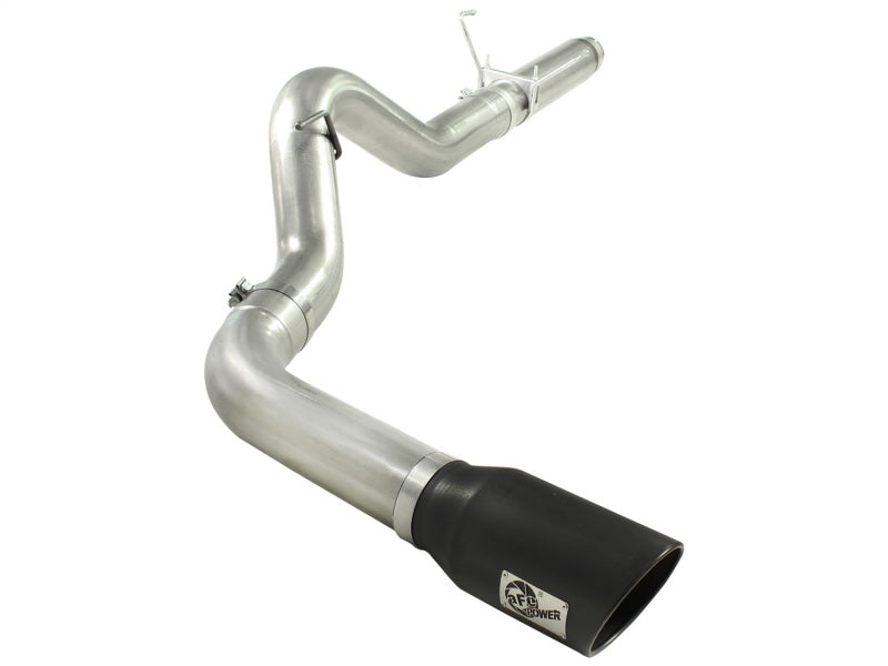 aFe Atlas Exhausts DPF-Back Aluminized Steel Exhaust Dodge Diesel Trucks 07.5-12 L6-6.7L Black Tip - afe49-02016-B