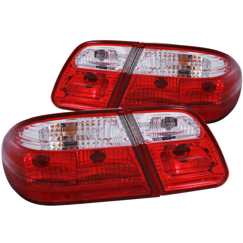 ANZO 1996-2002 Mercedes Benz E Class W210 Taillights Red/Clear G2 - anz221162