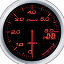 DEFI Advance BF Red 60mm Fuel Pressure Gauge (Metric) - defiDF10302