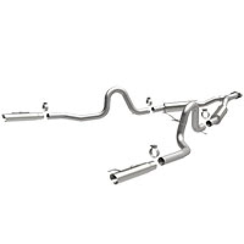 MagnaFlow Sys C/B Ford Mustang 3.8L V-6 99-04 - mag15717