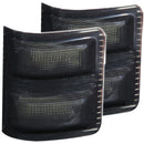 ANZO LED Mirror Lights 2008-2015 Ford F-250 LED Mirror Lights Smoke w/ Amber LED - anz861103