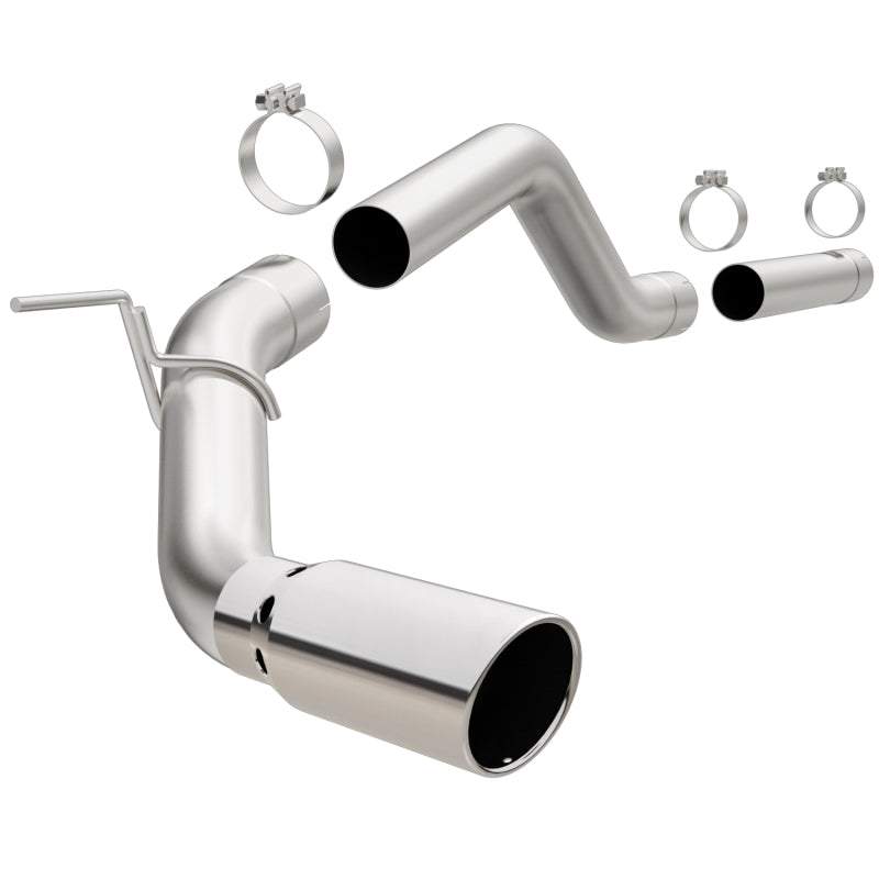 MagnaFlow Filter-Back Pro Series Single Passenger Side Rear Exit 4in. 2016 Nissan Titan 5.0L CC SB - mag17865