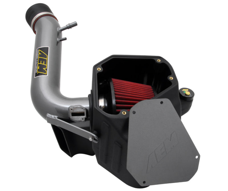 AEM 11-12 Ford Mustang 3.7L V6 Gunmetal Gray Cold Air Intake System - aem21-8123DC