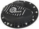 aFe Power Pro Series Rear Differential Cover Black w/ Machined Fins 99-13 GM Trucks (GM 9.5-14) - afe46-70372