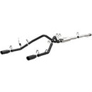 MagnaFlow SYS Cat-Back 4in Black Dual Split Rear Tips 14-15 Chevy Silverado/GMC Sierra 4.3L-5.3L - mag15361