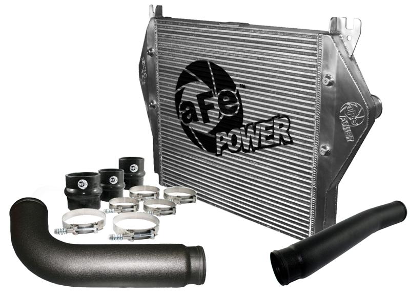 aFe Bladerunner Intercoolers I/C Tube 3.5in (Cold Side) Dodge Trucks 94-02 5.9L (Blk) - afe46-20067-B