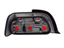 ANZO 1992-1998 BMW 3 Series E36 Taillights Red/Smoke - anz221199