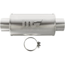 MagnaFlow Muffler Mag DSL SS 7x7x14 4in Inlet 4in Outlet - mag12775