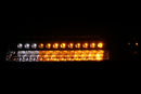 ANZO 1999-2002 Chevrolet Silverado 1500 LED Parking Lights Chrome w/ Amber Reflector - anz511054