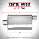 MagnaFlow Muffler Trb SS 4X9 18 3/3.0 - mag13259