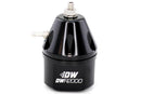 DeatschWerks DWR2000 Adjustable Fuel Pressure Regulator - Black - dw6-2000-FRB