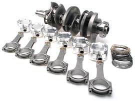 Brian Crower Nissan VQ35HR Stroker Kit 86.4mm Billet Crank Sportsman Rods 5.974in Balanced Pistons - BC0228
