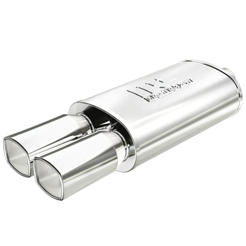 MagnaFlow Muffler W/Tip Mag SS 14X5X8 2.25/3 - mag14863