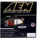 AEM 10 Dodge Ram 2500/3500 6.7L L6 DSL 11in L x 9.75in W x 6.5in H Replacement DryFlow Air Filter - aemAE-07087