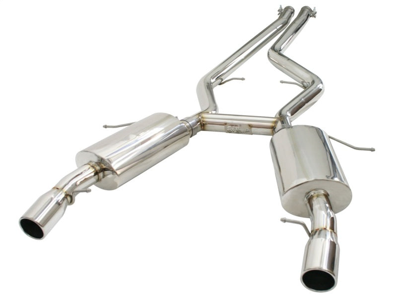 aFe MACHForce XP Exhausts Cat-Back SS-304 EXH CB BMW 335i (E90/92 Only) 07-09 L6-3.0L (tt) SS-304 - afe49-36301