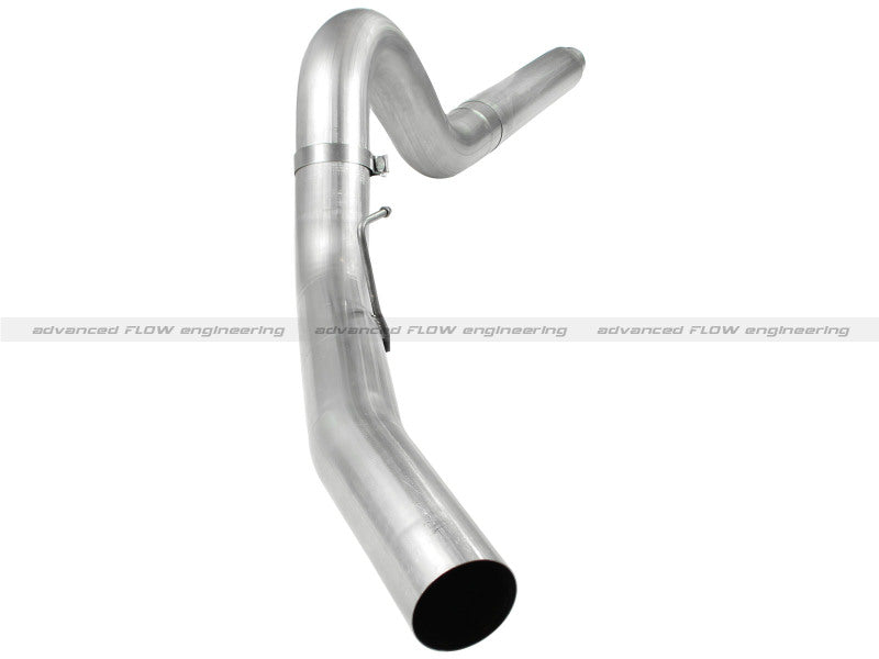 aFe Atlas 5in DPF-Back Aluminized Steel Exh Sys, Ford Diesel Trucks 08-10 V8-6.4L (td) No tip - afe49-03054