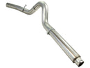 aFe MACHForce XP 5in DPF-Back Stainless Steel Exh Sys, No tip,Ford Diesel Trucks 08-10 V8-6.4L - afe49-43054