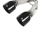 aFe MACHForce XP Exhaust 304SS Cat-Back w/ BlackTips 2008 VW Golf R32 V5 3.2L - afe49-36408-B