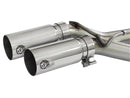 aFe Rebel Exhausts Cat-Back SS Ford F-150 04-08 V8 4.6/5.4L w/ Polished Tips - afe49-43079-P