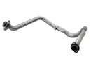 aFe Twisted Steel Y Pipe 2-2.5in SS Exhaust 12-17 Jeep Wrangler Unlimited V6-3.6L(4 Dr-Manual Trans) - afe48-46207