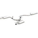 MagnaFlow Cat-Back SS 2.25/2.5in Dual Split Rear Exit Polished 3in Tip 2015 Chev Impala 3.6L V6 - mag19023