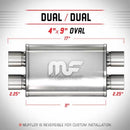 MagnaFlow Muffler Mag SS 11X4X9 2.25 D/D - mag11378
