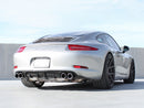 aFe Power Elite SS-304 Carbon Tip Dual Cat Back Exhaust 13-14 Porsche 911 C2S (991) H6-3.8L - afe49-36406-C