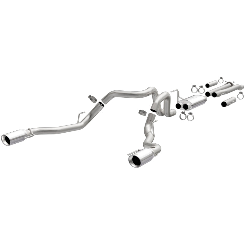 MagnaFlow SYS Cat-Back 2017 Ford F-150 Raptor 3.5L Dual 3in Tips - mag19346