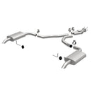 MagnaFlow 75-79 Chevy Corvette V8 5.7L Dual Split Rear Exit Stainless Cat-Back Perf Exhaust - mag16710