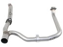 aFe Power Twisted Steel Loop Delete D/P & Y-Pipe SS 2in/2.5in 12-14 Jeep Wrangler (JK) V6 3.6L - afe48-46210