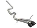 aFe Takeda 3in SS Exhaust Cat-Back 13-16 Ford Focus ST 2.0L Black Tips - afe49-33083-B