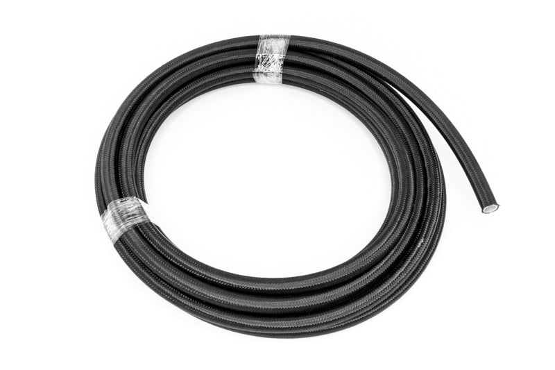 DeatschWerks 10AN Black Nylon Braided PTFE Hose 20 Feet - dw6-02-0866-20