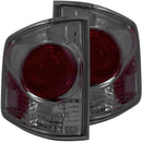 ANZO 1995-2005 Chevrolet S-10 Taillights Smoke 3D Style - anz211166